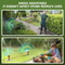 Upgraded 360 Degree Rotating Garden Water Sprinkler With Adjustable Angle And Large Coverage 3