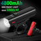 Rechargeable 1000 Lumen Bicycle Light Set With Front And Rear Rainproof Headlights 0