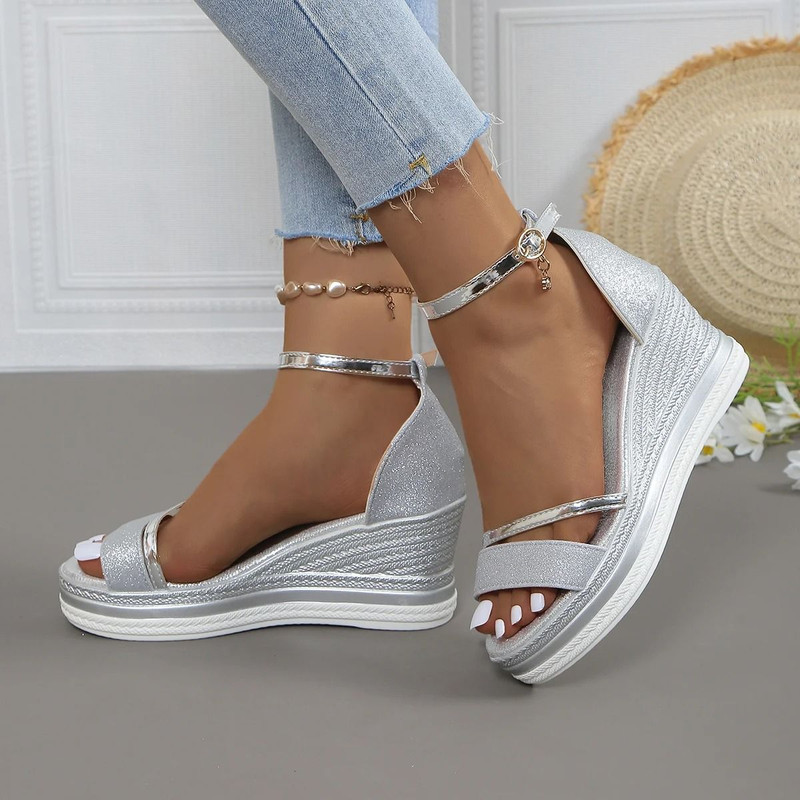 Womens Platform Wedge Sandals For Summer Comfort And Style 4