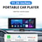 1126 Inch Touchscreen Car Multimedia Video Player With Dual Lens DVR And Wireless CarPlay 1