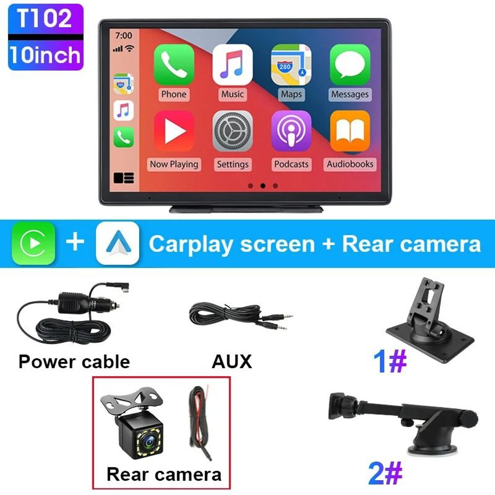 Car Smart Screen With Wireless Carplay And Android Auto For 10 Inch Displays 8