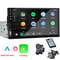 7 Inch Car Stereo With Touch Screen Carplay Android Auto Bluetooth FM AUX And MirrorLink 0
