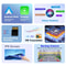 7 Inch Portable CarPlay Android Auto Touch Screen Car Radio With GPS Navigation And Rear View Camer 1