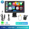 7 Inch Portable CarPlay Android Auto Touch Screen Car Radio With GPS Navigation And Rear View Camer 7