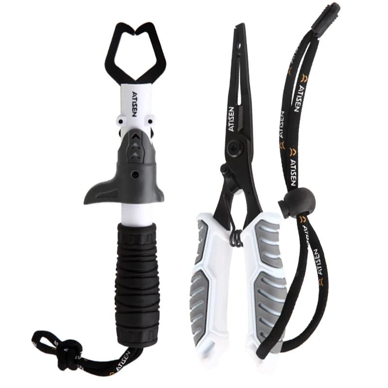 Stainless Steel Fishing Lip Gripper Professional Fish Grabber Tool 9