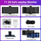 11 Inch Portable Dash Cam With 4K DVR Wireless Carplay Android Auto GPS Navigation And Dual Lens Re 9