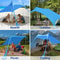 Pop Up Windproof Ultralight Beach Canopy Tent For Camping Fishing And Outdoor Shade 5