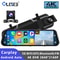 10 Inch Dash Cam 4K Car DVR With Carplay Android Auto GPS 5G WiFi AUX Streaming Rear View Mirror Re 0