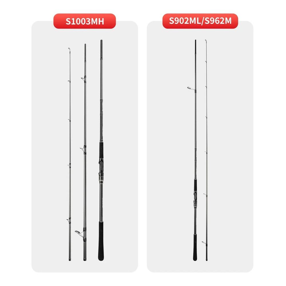 Long Casting Inshore Fishing Rod With Fuji Guides For Seabass 27m Or 30m Spinning Rod 2