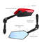 Wide Angle Bicycle Rear View Mirrors Set For Left And Right With Flexible Mount 1