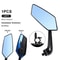 Wide Angle Bicycle Rear View Mirrors Set For Left And Right With Flexible Mount 10