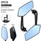 Wide Angle Bicycle Rear View Mirrors Set For Left And Right With Flexible Mount 15
