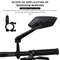 Wide Angle Bicycle Rear View Mirrors Set For Left And Right With Flexible Mount 4