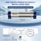 Wheelton Whole House High Flow Water Filter Purifier Reusable SUS304 001um PVDF 1000L To 3000L Capa 6