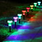 Solar LED Mushroom Garden Stake Lights Set Of Four For Outdoor Pathway Decoration 1