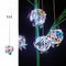 Solar Butterfly Ball Hanging Light Decorative LED Outdoor Garden Lamp Waterproof 5