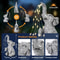 Solar Elephant String Lights Outdoor Garden Decor Solar Statue Sculptures 3