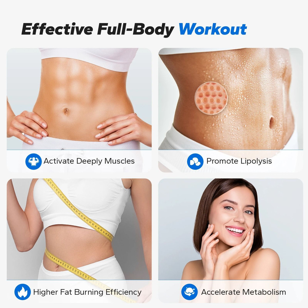 Merach Vibration Plate Exercise Machine For Lymph Drainage Pain Relief Weight Loss 1