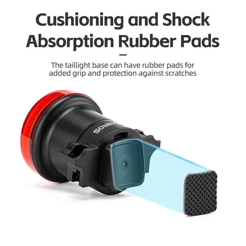 Rockbros Smart Rechargeable Bike Tail Light Waterproof For Night Riding 3
