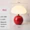 Mushroom USB Table Lamp Pink Orange Red White Yellow 8