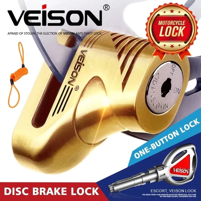 VEISON Motorcycle Disc Brake Lock 1