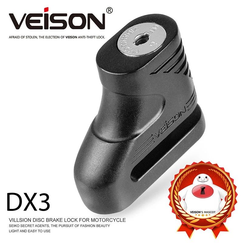 VEISON Motorcycle Disc Brake Lock 8