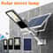 300W High Brightness Solar Outdoor Street Light 6000mAh Waterproof Automatic Dusk To Dawn 0