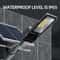 300W High Brightness Solar Outdoor Street Light 6000mAh Waterproof Automatic Dusk To Dawn 4