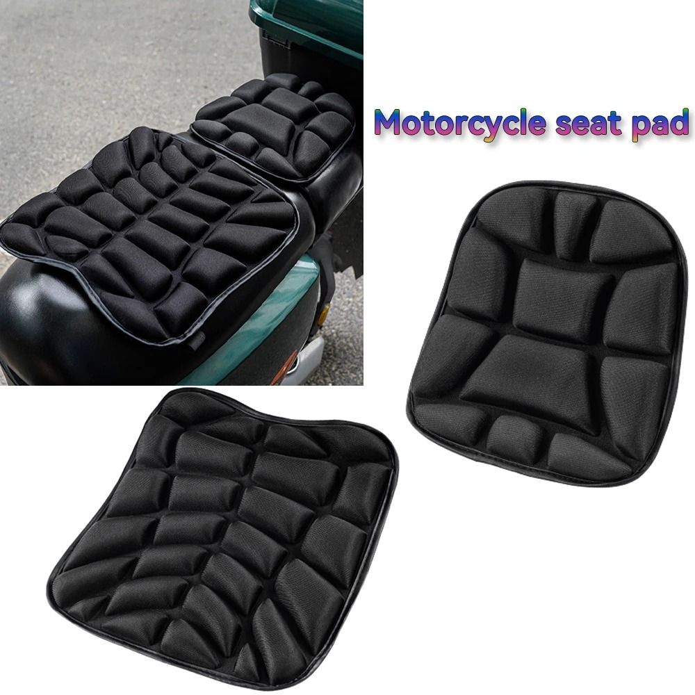 Motorcycle 3D Comfort Gel Seat Pad Universal Shock Absorbing Cushion 0