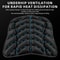 Motorcycle 3D Comfort Gel Seat Pad Universal Shock Absorbing Cushion 2