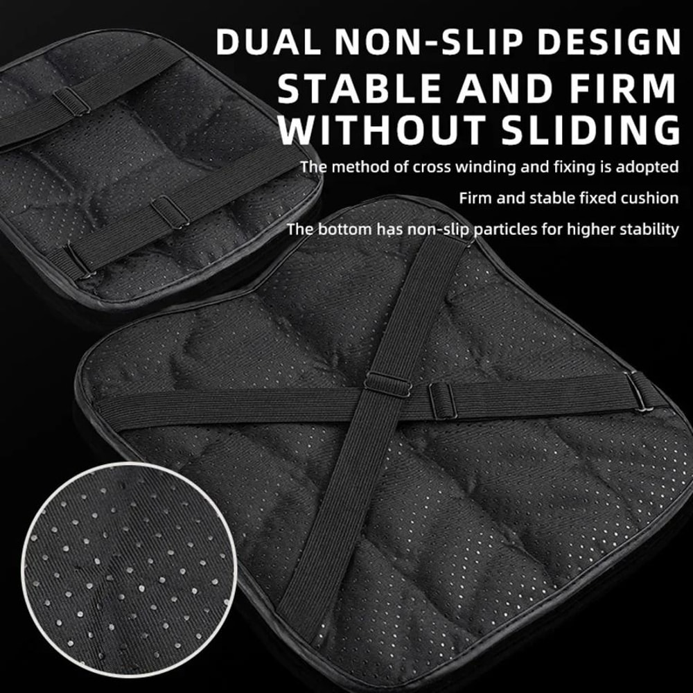 Motorcycle 3D Comfort Gel Seat Pad Universal Shock Absorbing Cushion 3