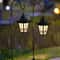 Vintage Hexagon Solar Pathway Lights 2 Pack 0