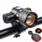 Z30 1500LM T6 LED Bike Light USB Rechargeable Waterproof Zoomable Cycling Lamp 8