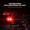 CYCLAMI CY300T Bicycle Smart Brake Sensing Front Rear Light Set 2