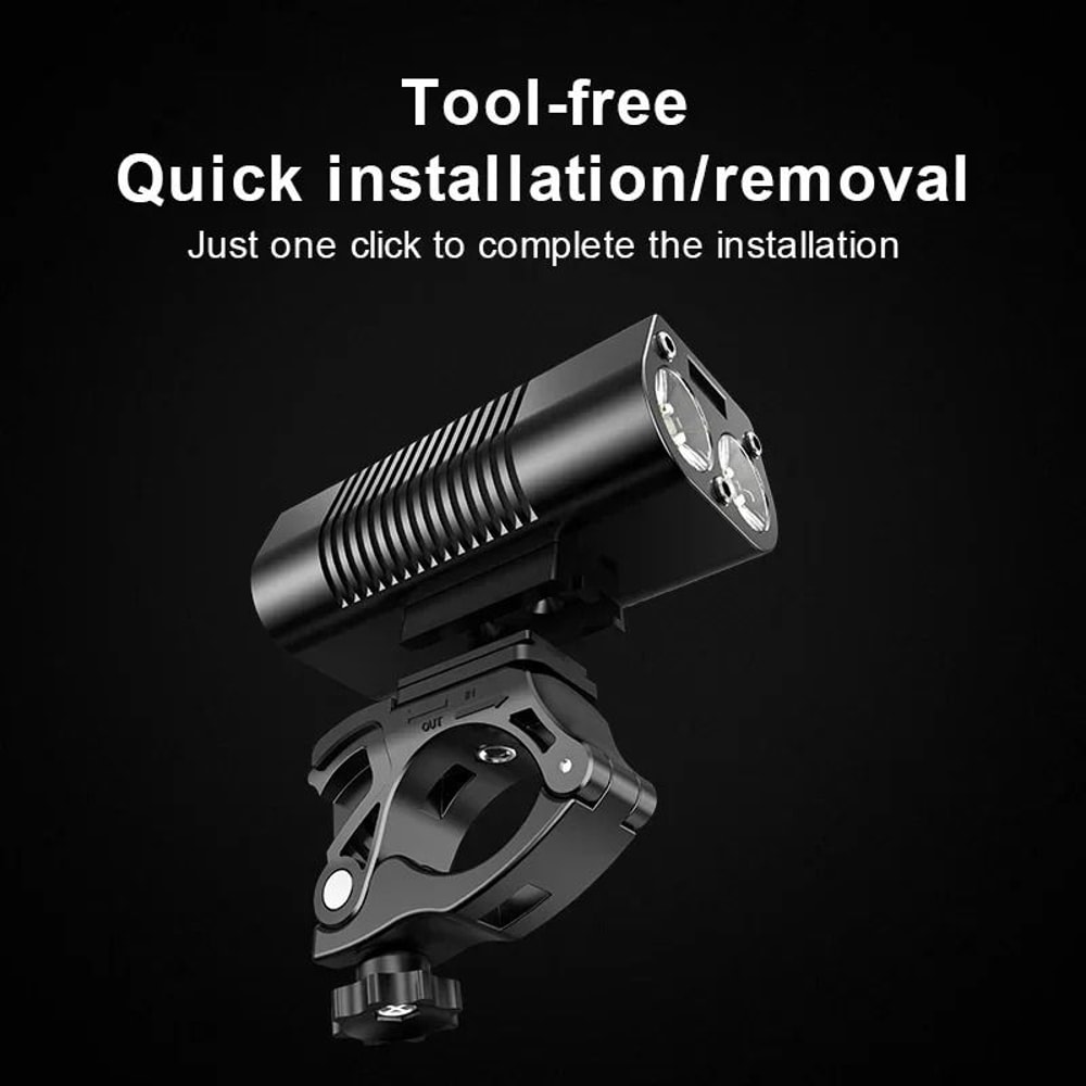 X Tiger Bike Light Headlight Bicycle Lamp With 5200mAh Power Bank 3