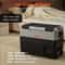 SucceBuy Portable Foldable Car Refrigerator 35L 45L 55L With Wheels And Handle 3
