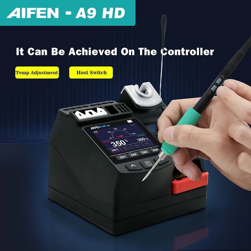 AIFEN A9HD 180W Digital Soldering Iron Station With Curve Mode 4