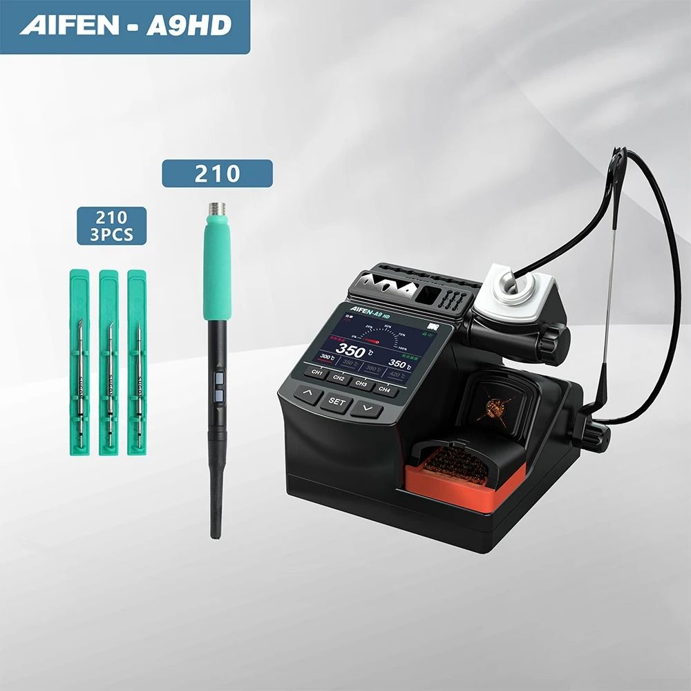 AIFEN A9HD 180W Digital Soldering Iron Station With Curve Mode 6
