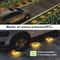 Solar Step Lights Waterproof LED Warm White Pathway Lights For Stairs And Driveways 5