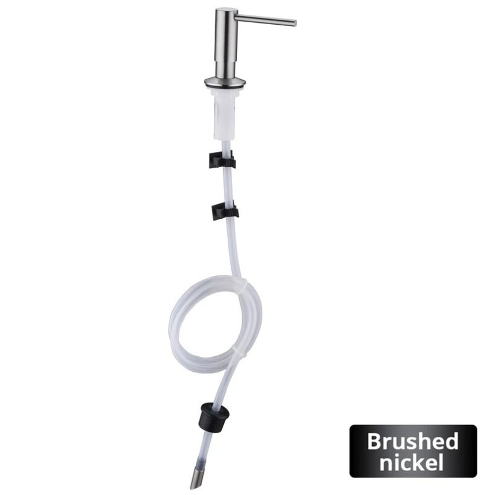 Stainless Steel Kitchen Sink Soap Dispenser Extension Tube Kit 8