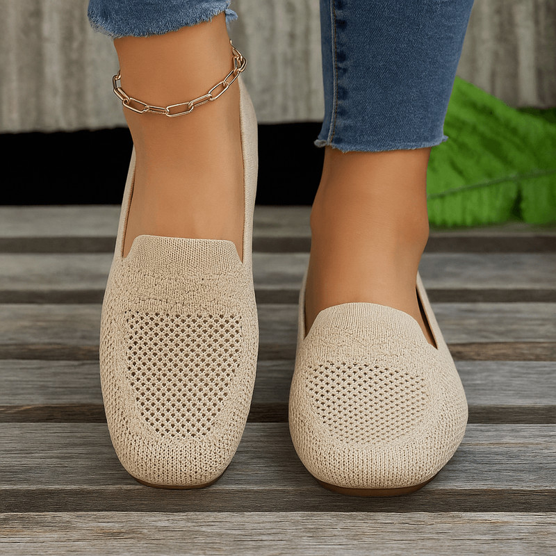 Fashion Womens Slip On Casual Sneakers Lightweight Trainers 0