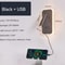WallMounted Bedside LED Reading Light With USB Charging Port And Adjustable Spotlight 8