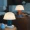MushroomShaped Touch Table Lamp With USB Charging And Ambient Lighting 3