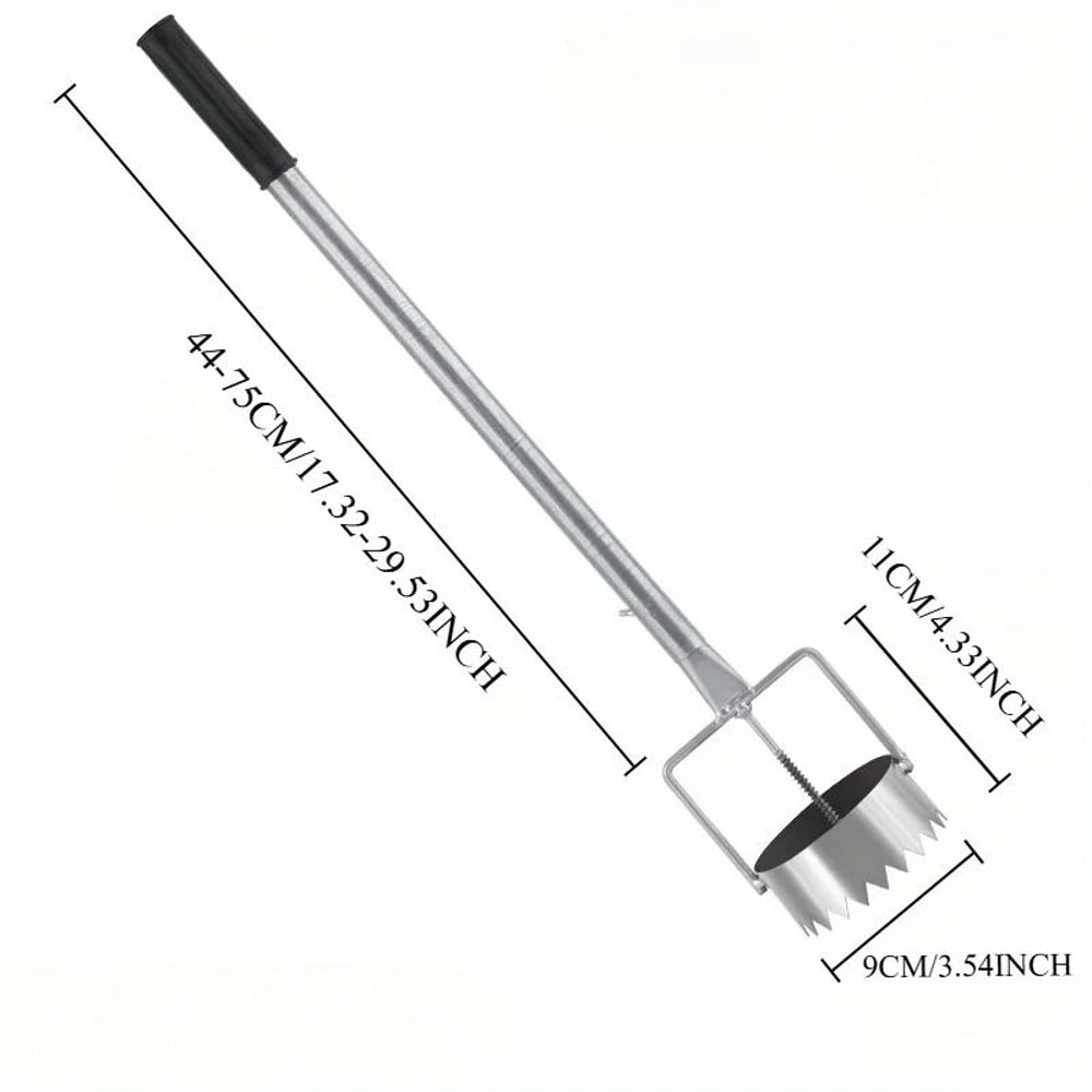 Durable Metal Greenhouse Film Puncher Simple Gardening Tool 3