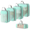 Compression Packing Cubes For Travel Expandable Lightweight Organizer Set 10