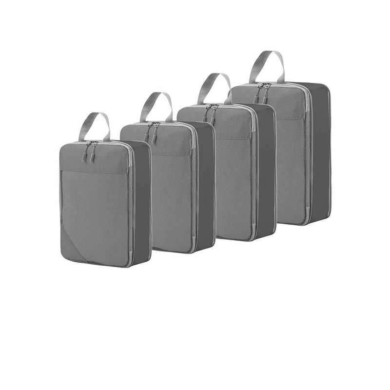 Compression Packing Cubes For Travel Expandable Lightweight Organizer Set 18