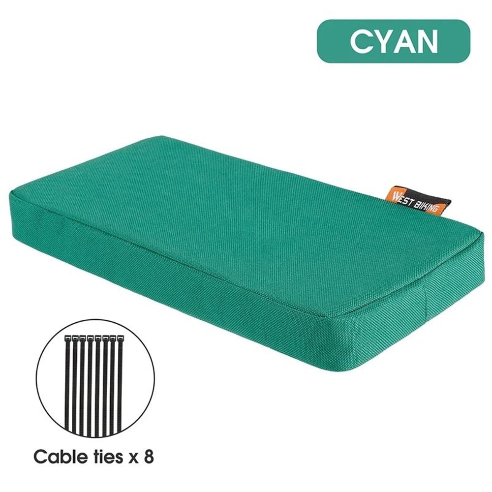 Double Front Rear Rack Seat Cushion For Children Detachable And Washable 7