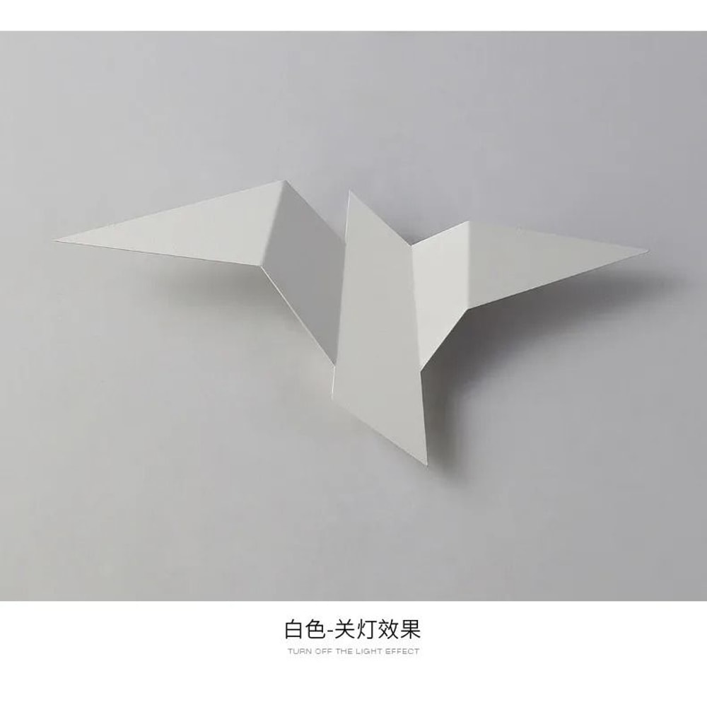 New Nordic LED Bird Wall Lamp For Bedroom Stairs Home Decor 7
