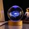 Cosmos Series Crystal Ball Night Light Solar Theme Desk Lamp 6