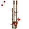 Adjustable 230 To 252 Cm Floor To Ceiling Cat Tree With Condo Hammock And Scratching Posts 9